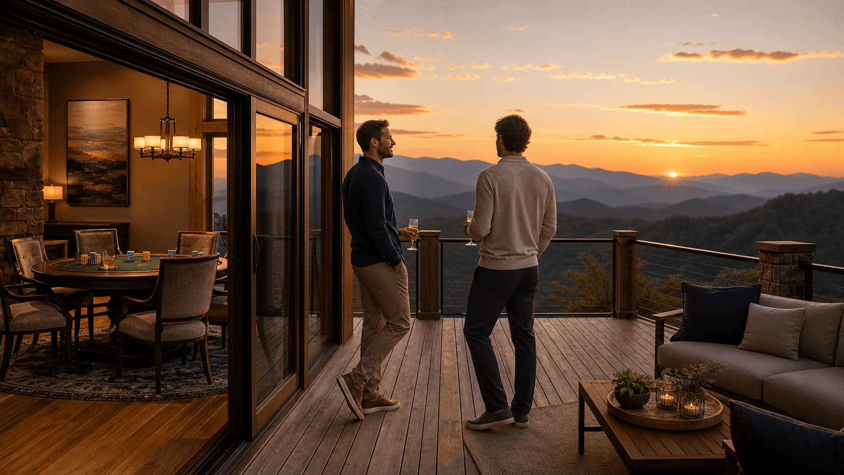 Casino Nights Vs. Mountaintop Quiet: Cabins Near Cherokee