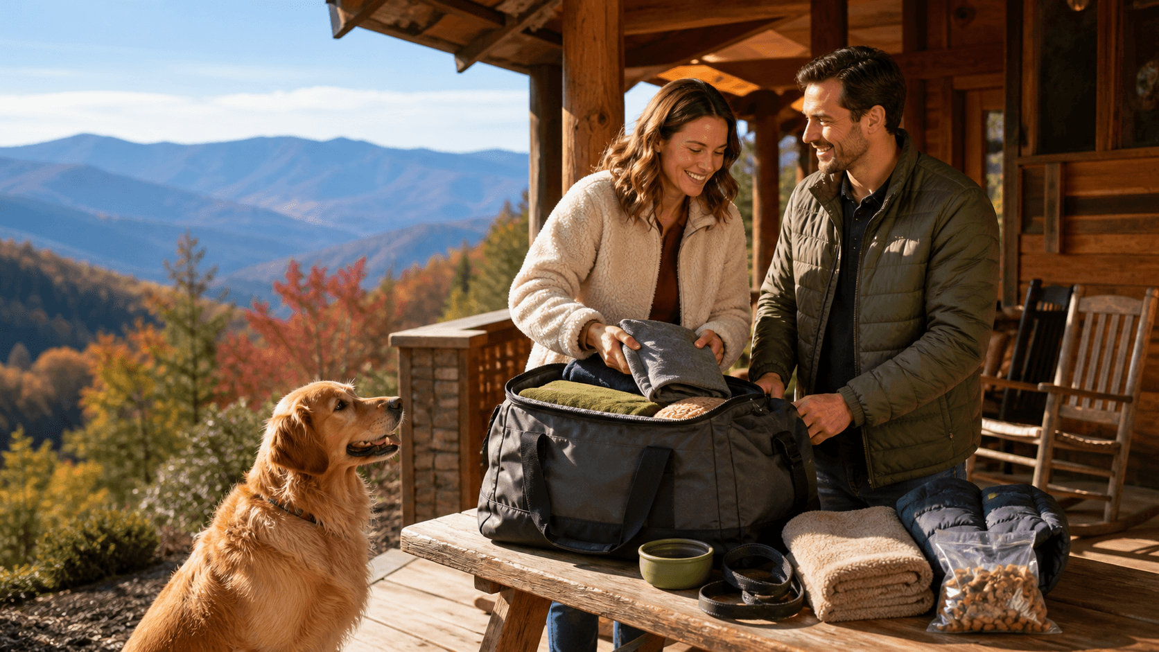 Smoky Mountains Pet-Friendly Cabin Packing Checklist and Dog Weather Prep